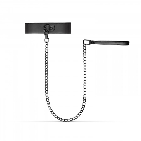 фото Нашийник с повідцем Bedroom Fantasies Collar & Leash