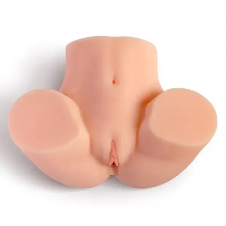 фото Мастурбатор-півторс з вібрацією Real Body Real Briana, 25х18 см