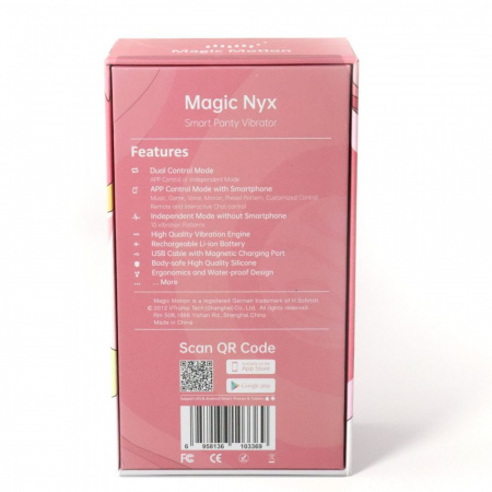 фото Смарт-вібратор в трусики Magic Motion Nyx