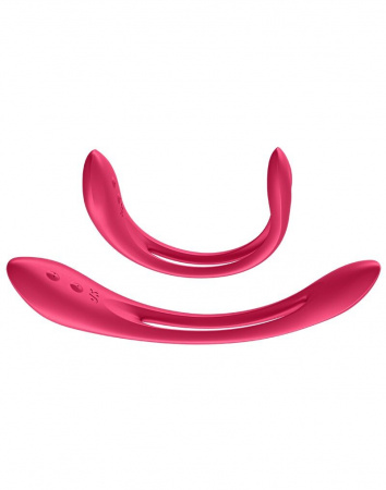 фото Вібратор Satisfyer Elastic Joy Red
