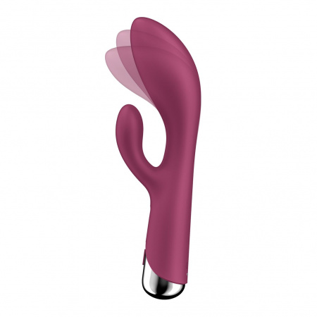 фото Вібратор-кролик Satisfyer Spinning Rabbit 1 Red