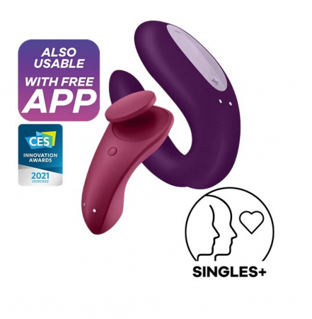 фото Набір Satisfyer Partner Box 1 (в-р для пар Double Joy + в-р у трусики Sexy 