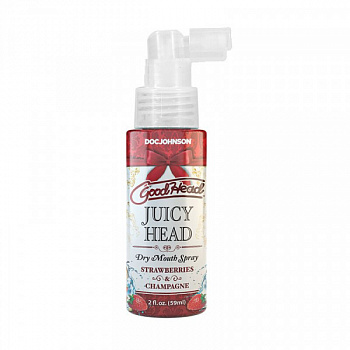 Спрей оральний Doc Johnson GoodHead - Juicy Head - Strawberries and Ch