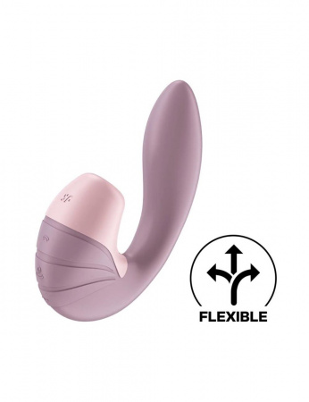 фото Вакуумний вібратор Satisfyer Supernova Old Rose, 2 положення ствола