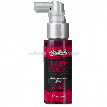 Спрей для мінету Doc Johnson GoodHead Deep Throat Spray – Wild Cherry (59 мл)