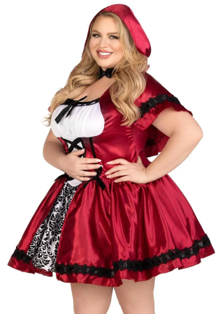 фото Костюм Червоної шапочки Leg Avenue Gothic Red Riding Hood 3X–4X,
