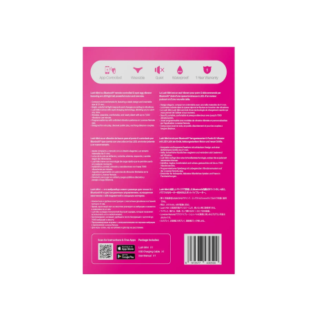 фото Міні смарт-віброяйце  Lovense Lush Mini, зменшена версія Lovense Lush 4