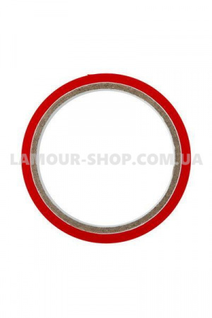 фото Скотч для бондажу Fetish Tentation Red (15м), не липне до шкіри та волосків