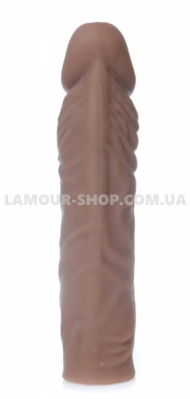 фото Насадка презерватив Boss Series-Perfect Sleeve Mulatto ( extends 4 cm )