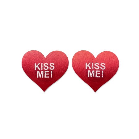 фото Пестис-сердечка Art of Sex - Kiss me, червоний