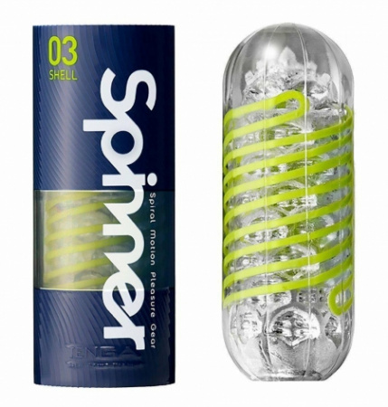 фото Мастурбатор Tenga Spinner Shell