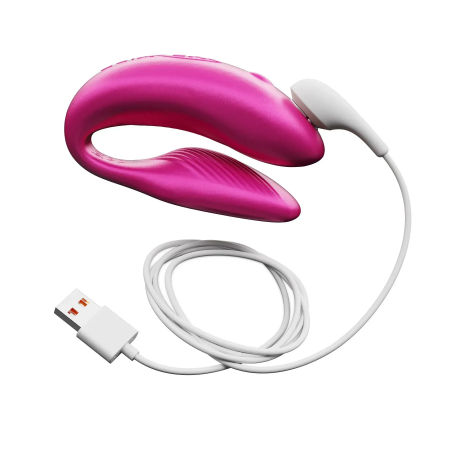 фото Смарт-вібратор для пар We-Vibe Chorus Cosmic Pink, сенсорне керування