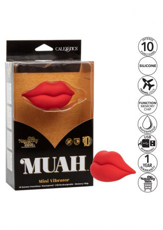фото Мини вибратор губки Muah Mini Vibrator Red