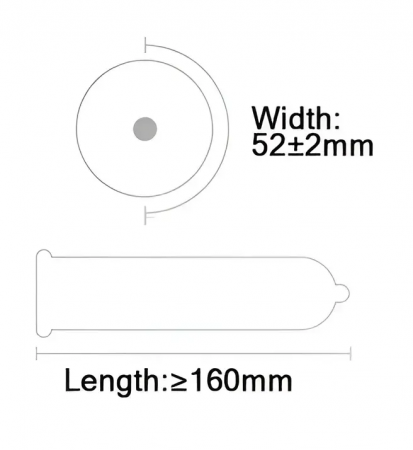 фото Презерватив з гіалуроновою кислотою, зігріваючим та охолоджуючим ефектом 1шт