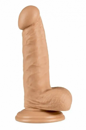 фото Фалоімітатор з присоскою Alive Little John, діаметр 3,5 см, ПВХ, об’ємна головка