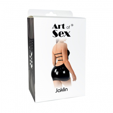 фото Вінілова сукня Art of Sex - Jaklin, розмір XS-M, колір чорний