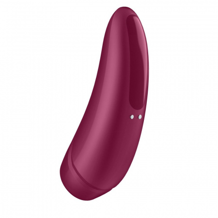фото Вакуумний кліторальний стимулятор Satisfyer Curvy 1+ Rose Red