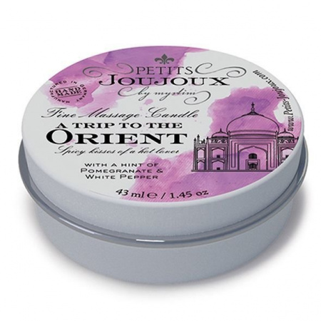 фото Масажна свічка Petits Joujoux - Orient - Pomegranate and White Pepper (43 мл)