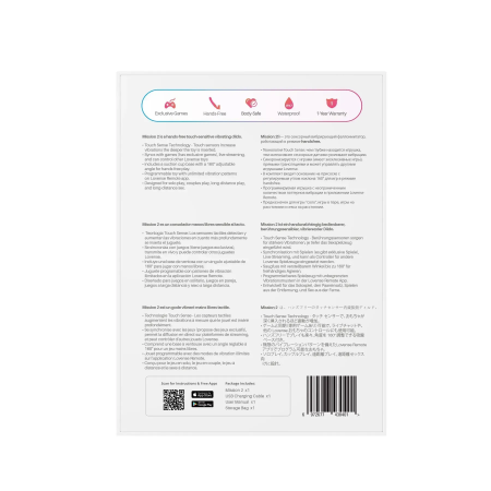 фото Смарт-міні секс-машина Lovense Mission 2 Vibrating suction cup dildo