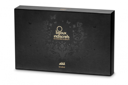 фото Повязка из сатина Bijoux Indiscrets - Shhh Blindfold