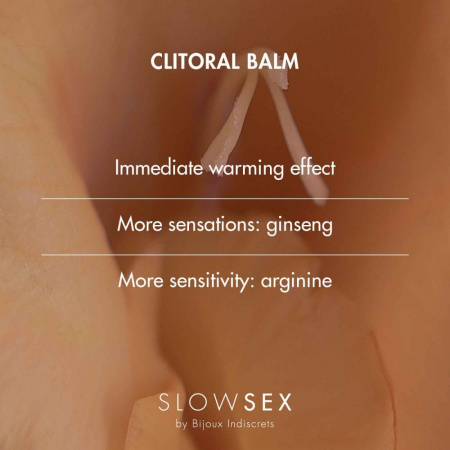 фото Бальзам для клітора Bijoux Indiscrets SLOW SEX - Clitoral balm