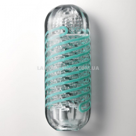 фото Мастурбатор Tenga Spinner Pixel с упругой стимулирующей спиралью внутри