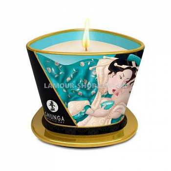 Масажна свічка Shunga  Island Blossoms (170 мл) з афродизіаками