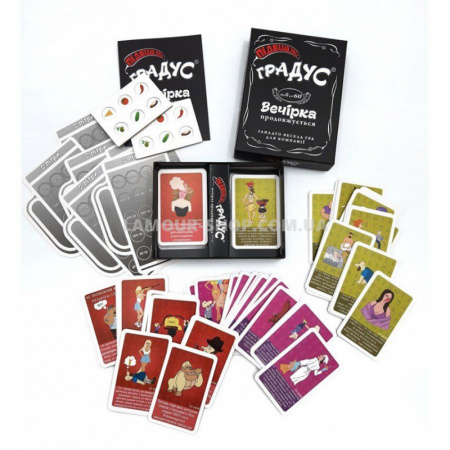 фото Застільна гра для компанії «Підвищуй Градус» (UA)