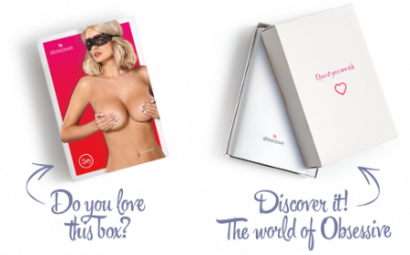 фото Мереживна маска Obsessive A710 mask, єдиний розмір, чорна