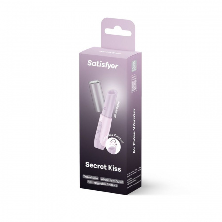 фото Вакуумний стимулятор Satisfyer Secret Kiss,технологія 3D Air Pulse, 30 реж
