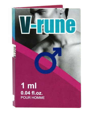 фото Духи з феромонами для чоловіків V-rune, 1 ml