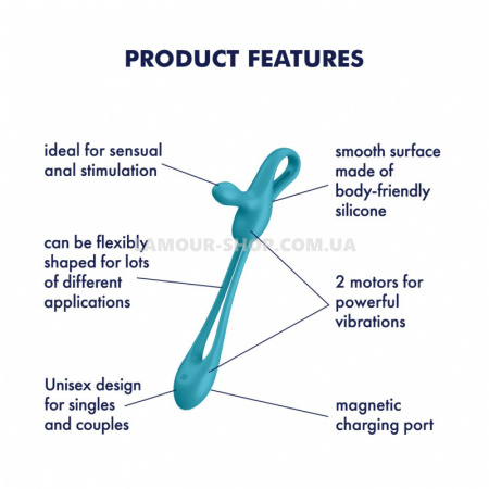 фото Вібратор Satisfyer Plug & Play 1