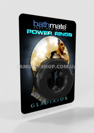 фото Эрекционное кольцо Bathmate Power Ring Gladiator Black