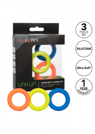 фото Набір ерекційних кілець Link Up Ultra-Soft Climax Set