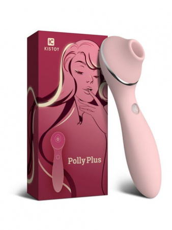 фото Вакуумний вібратор KisToy Polly Plus Pink
