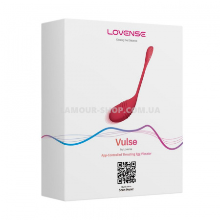фото Смарт-віброяйце Lovense Vulse (Thrusting Egg Vibrator)