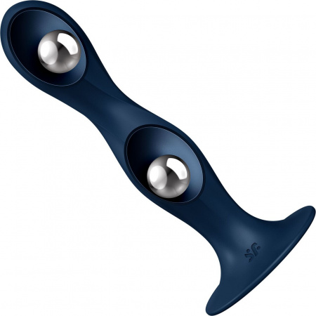 фото Ділдо Satisfyer Double Ball-R Dark Blue