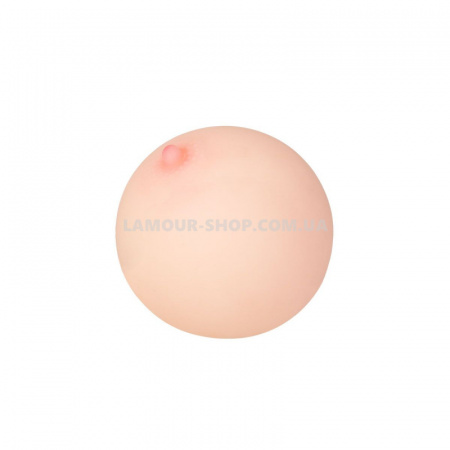 фото Мастурбатор-груди Cutie Pies Hannah's Handful - Pussy & Boob, глибина 9,9 см,