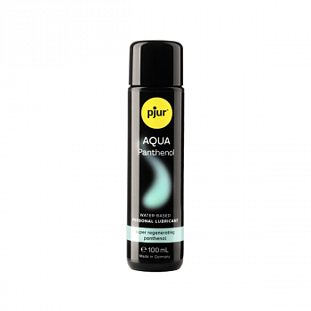 Змазка на водній основі pjur Aqua Panthenol 100 мл з пантенолом, догляд та зволоження