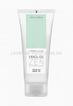 Лубрикант на водній основі MixGliss ZEN THE BLANC (70 мл) Білий Чай