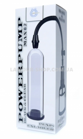 фото Помпа вакуумна Boss Series: Powerpump MAX 0.2 - Black&Clear