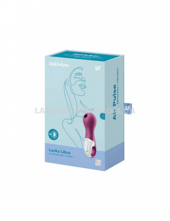 фото Вибромассажер с вакуумной стимуляцией Satisfyer Lucky Libra