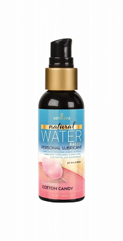 Лубрикант на водній основі Sensuva Natural Water-Based Cotton Candy (57мл)