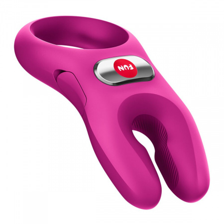 фото Ерекційне віброкільце Fun Factory NŌS PRO Magenta