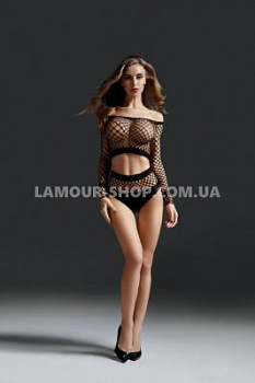 Комплект топ і трусики, чорний