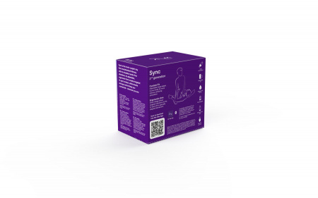 фото Смарт-вібратор для пар We-Vibe Sync 2 Purple, 10 віброрежимів, пульт ДК