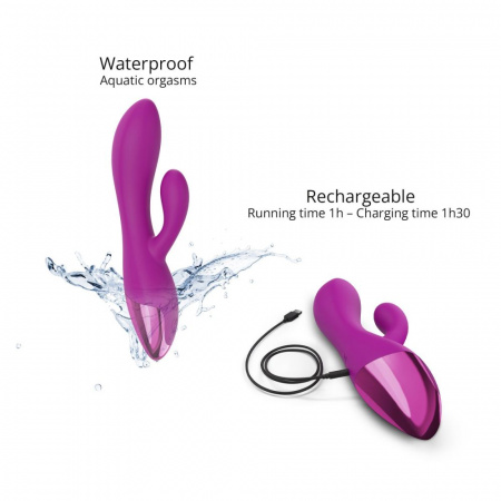 фото Вібратор-кролик Love To Love FUNKY BUNNY - SWEET ORCHID