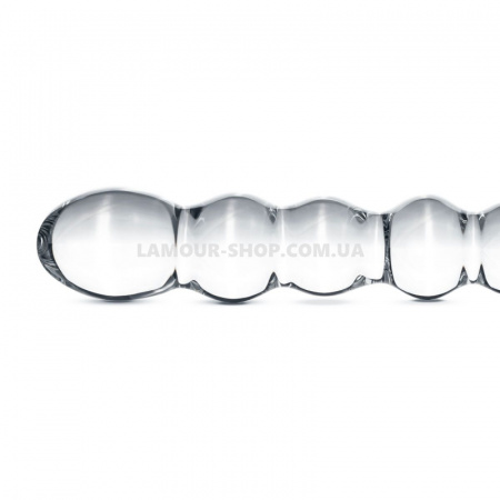 фото Стеклянный дилдо в виде бусин Gildo Glass Dildo No. 19