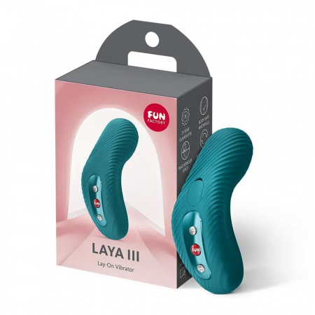 фото Накладний вібратор Fun Factory LAYA III Bottle Green