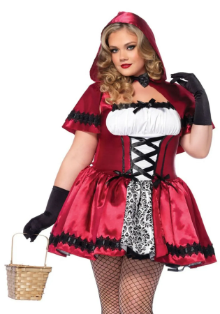 фото Костюм Червоної шапочки Leg Avenue Gothic Red Riding Hood 3X–4X,